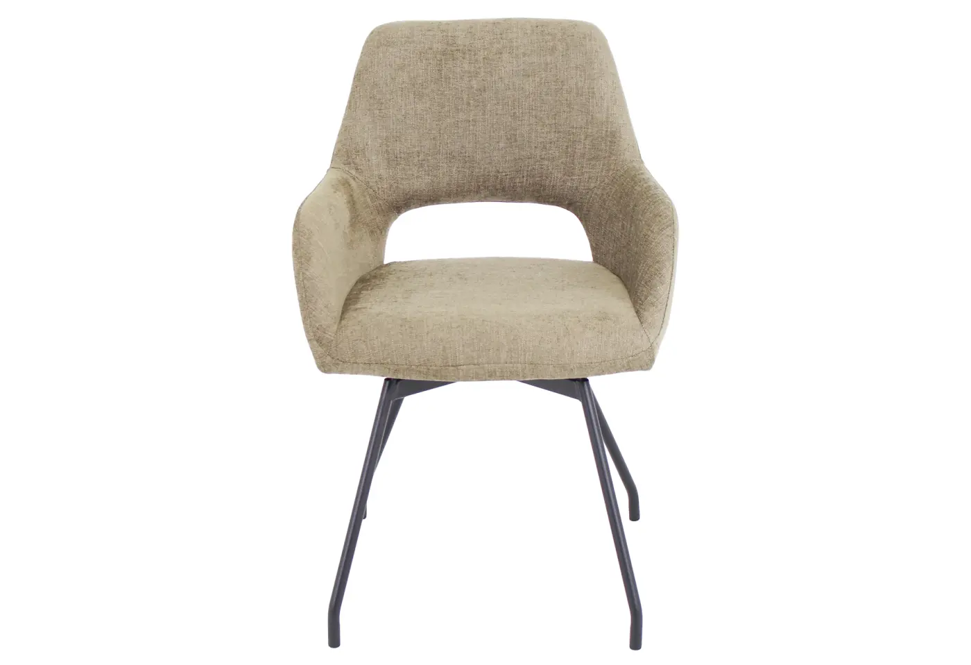 Sessel 23555 Olivgrün Stoff ca. 62x85x61cm