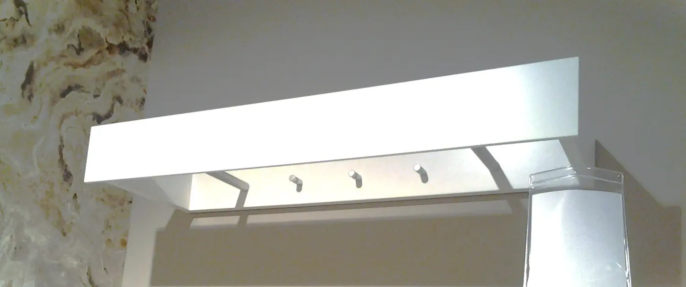 Garderobe mit Spiegel