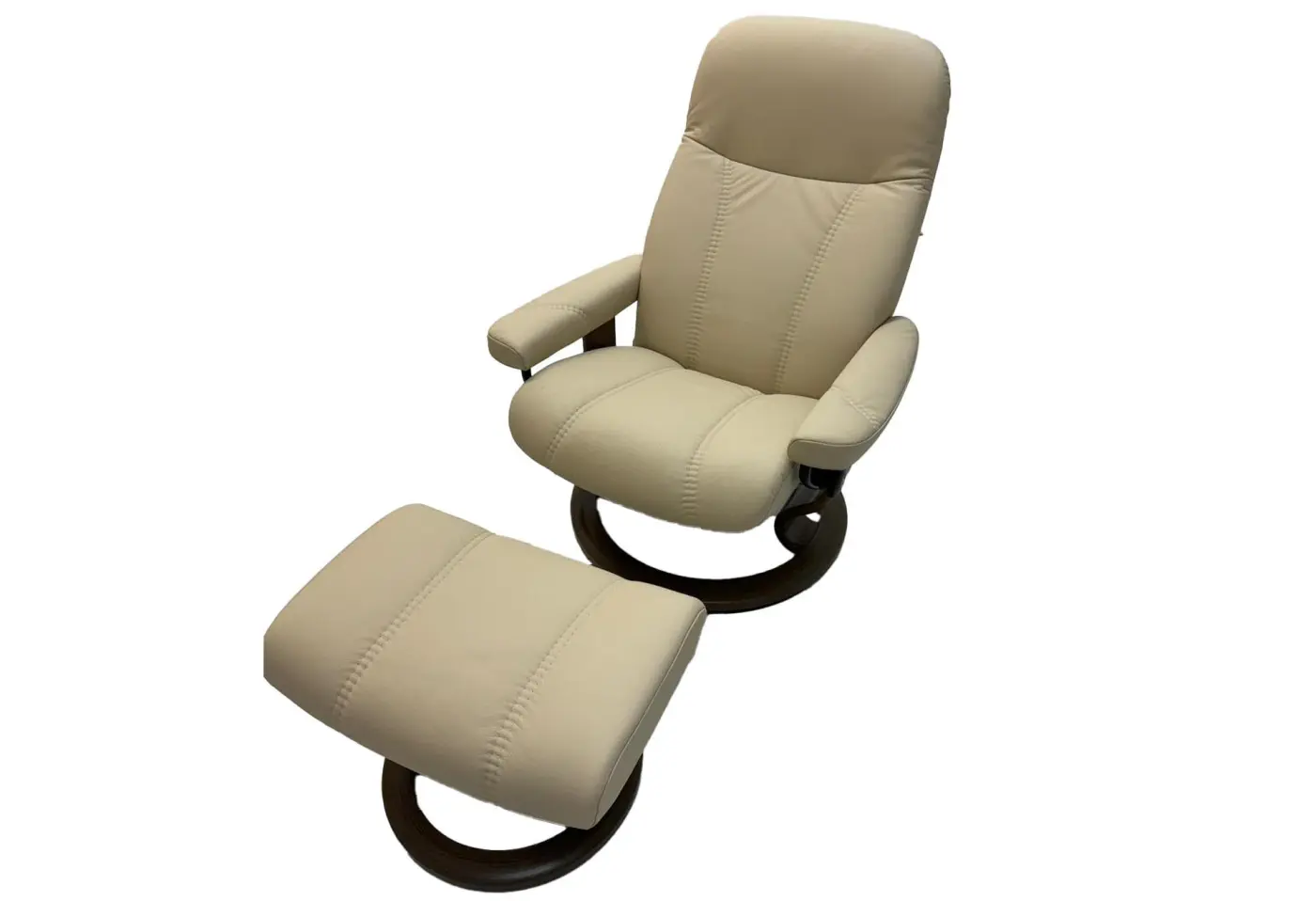 Ruhesessel Consul von Stressless Leder Batick Cream