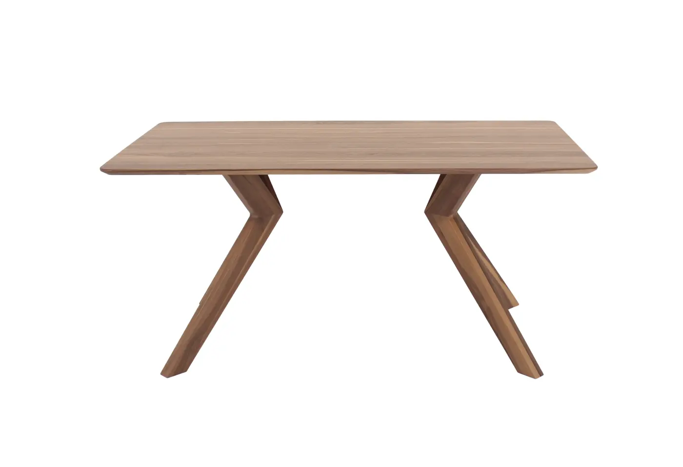 Esstisch 22088.. Optikkante Holz Splintnuss Samtlack ca. 160x90x75cm