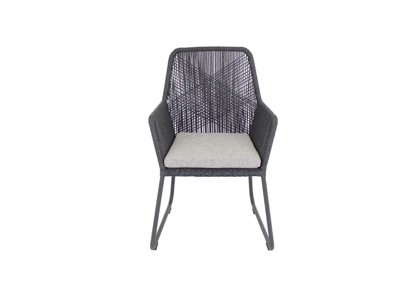 Armlehnsessel 17145.2 Ebony Geflecht Twisted ca. 62x92x65cm