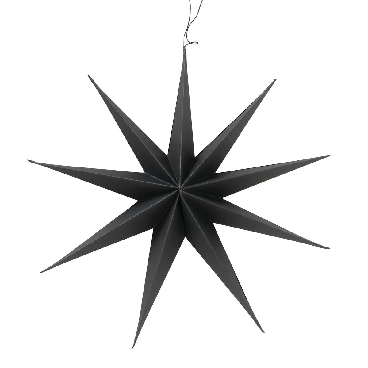Dekostern 40cm Kassia, schwarz Schwarz ca. 40cm