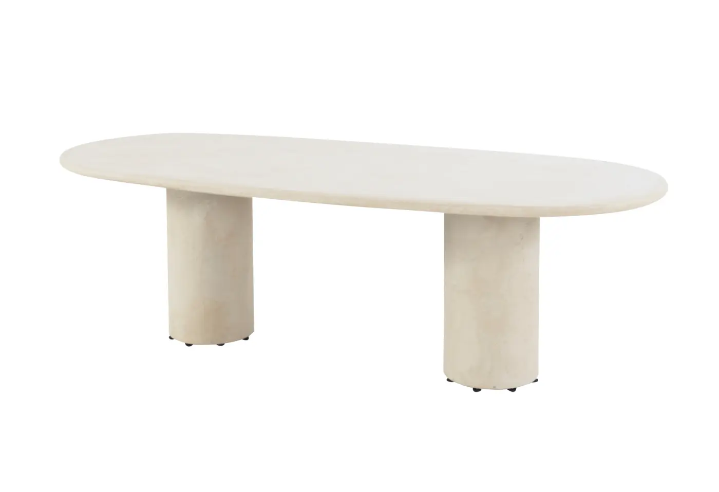 Tisch Hampton von 4 Seasons Tischplatte mortex oval ca. 240x105x75cm