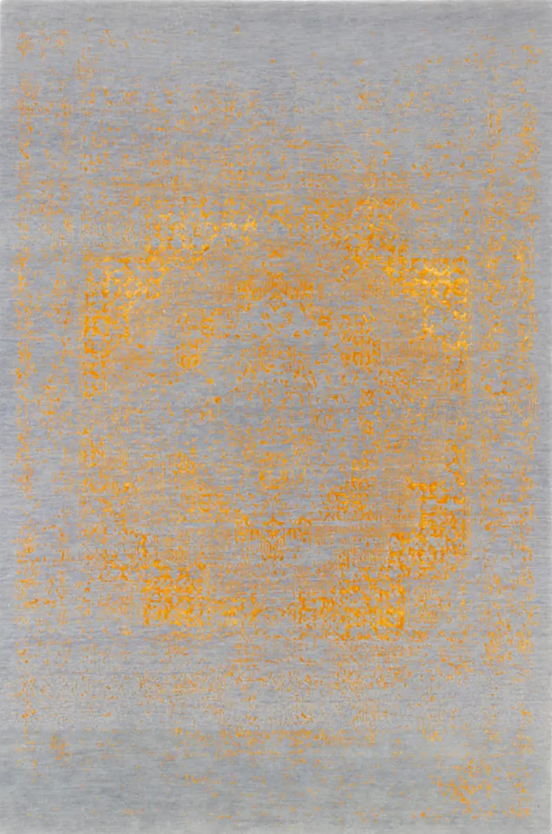 Teppich Bidjar 175501 von Negra Wolle mit Bambusseide ca. 179x125cm