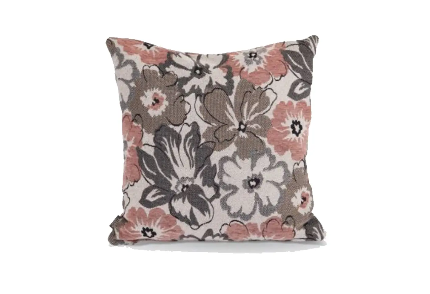 Dekokissen 403611 Flora rosè von Stern 51% Polyacryl 49% Polyester ca. 55x55x10cm