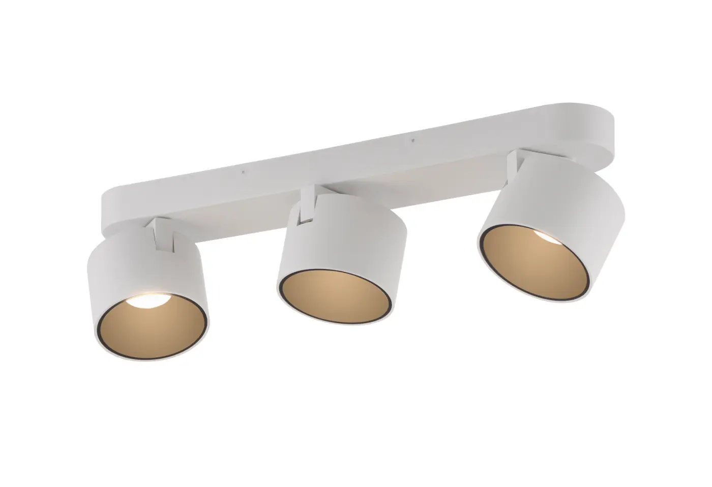 LED-Deckenleuchte Pure Cup Snow von Neuhaus Pure ca. 55,5x18x16,5cm