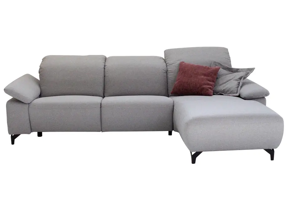 Polstergarnitur MR 370 platin von Musterring Stoff Melrose ca. 280x180x83x111cm