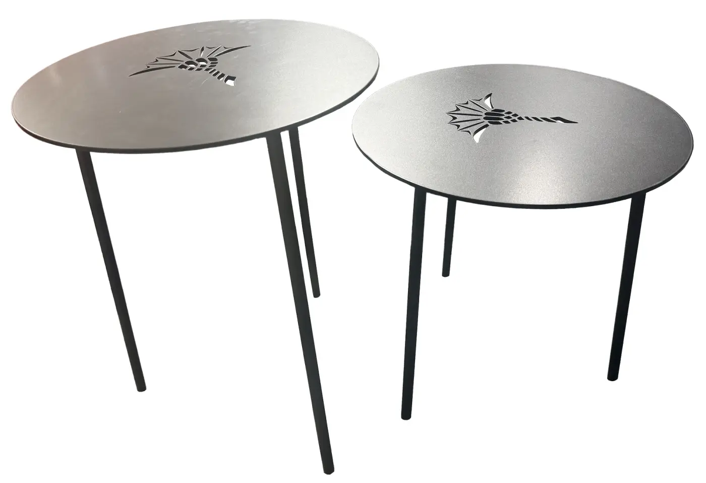 2-Satztisch JOOP! Emboss Nachtblau gepulvert von Joop ca. 40cm