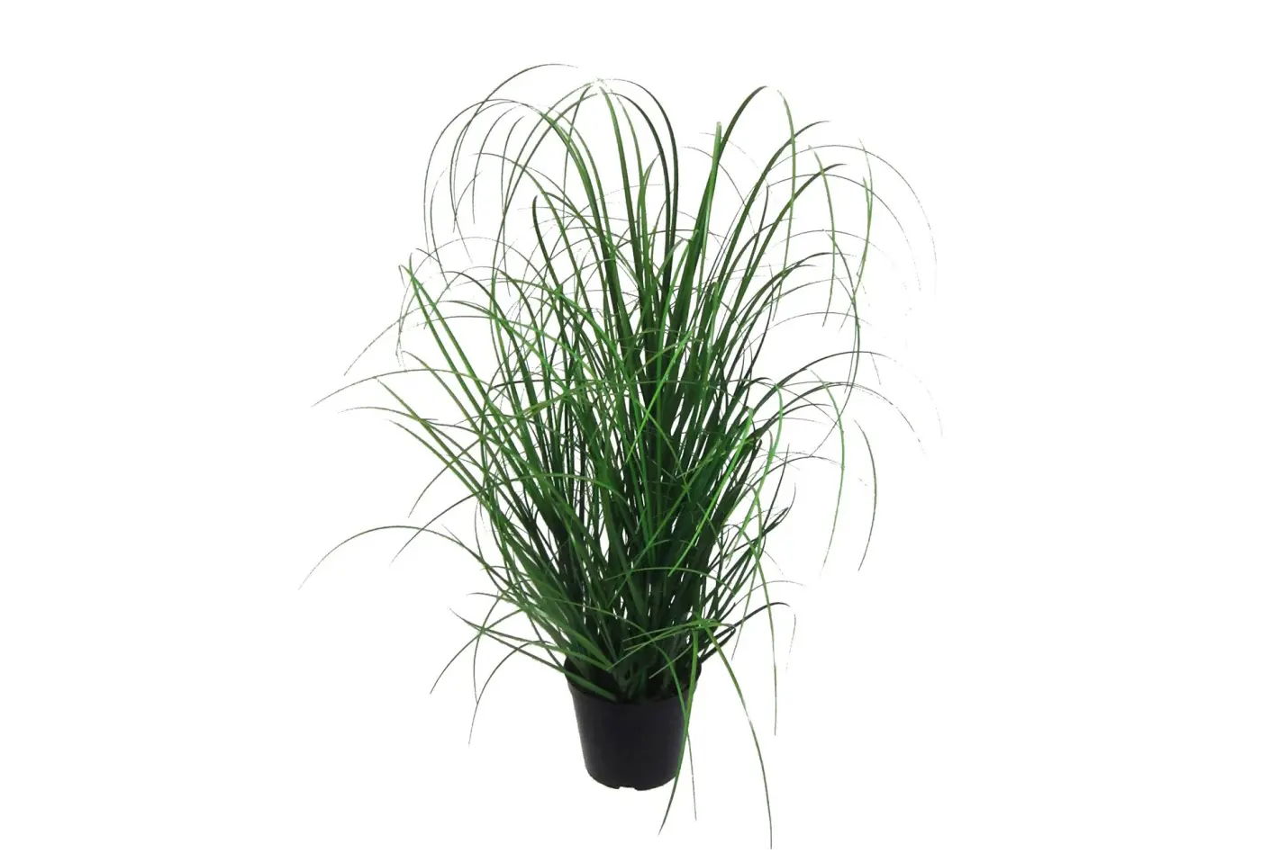 Grasbusch/75cm im Topf Grün Kunststoff ca. 75cm