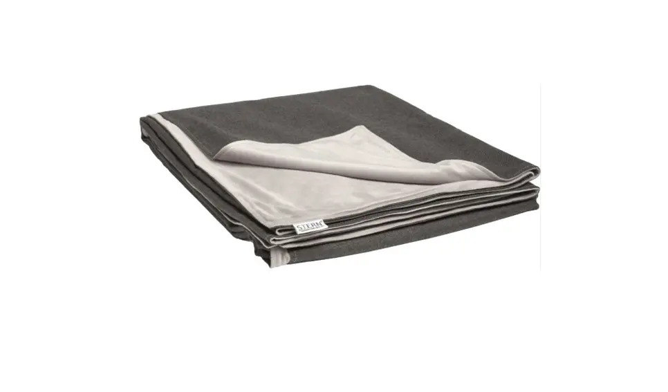Decke 17115.2 Schiefergrau, Rückseite hellgrau 100% Polyacryl, Rückseite 100% Polyester ca. 200x156cm Decke 17115.2 Schiefergrau, Rückseite hellgrau 100% Polyacryl, Rückseite 100% Polyester ca. 200x156cm