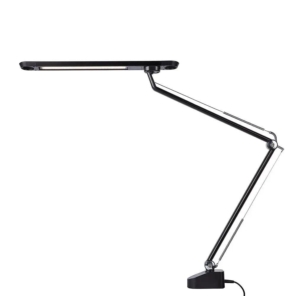 LED-Klemmleuchte 12705.. Schwarz Metall, Kunststoff ca. 4,6x56cm