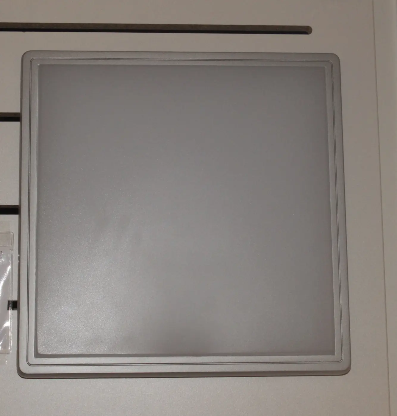 LED-Wand-/Deckenleuchte 5556.. Silber Aluminium ca. 34x34x4,7cm