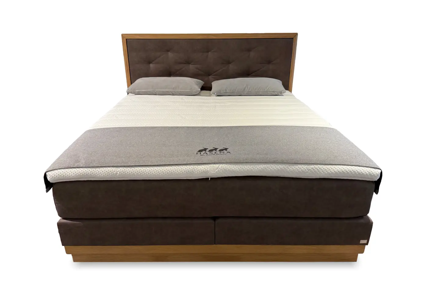 Boxspringbett 24091.1.. Magnum brown Eiche bright, geölt ca. 180x200 cmcm