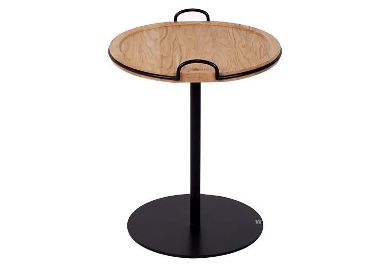 Beistelltisch 922 lackiert von Rolf Benz Eiche ca. 41x50cm