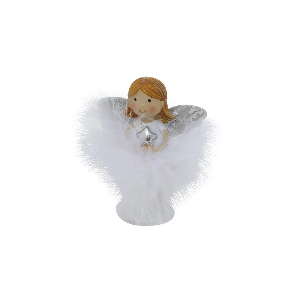Engel, Figur Molly sort. Thekendisplay, 7cm, Kunstharz, Polyester Polyester, Kunstharz ca. 7cm