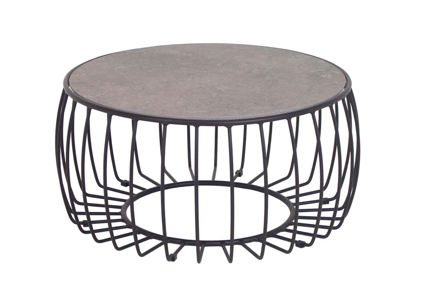 Beistelltisch 22007.. Stone grau Dekton ca. 77x37cm