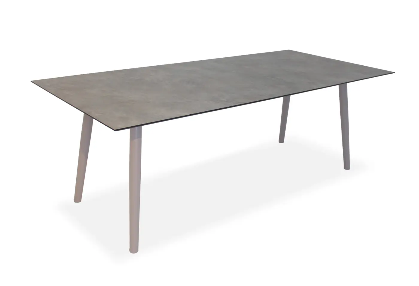 Tisch Interno Warmgrau von Stern Stone Silverstar 2.0 ca. 220x100x75cm