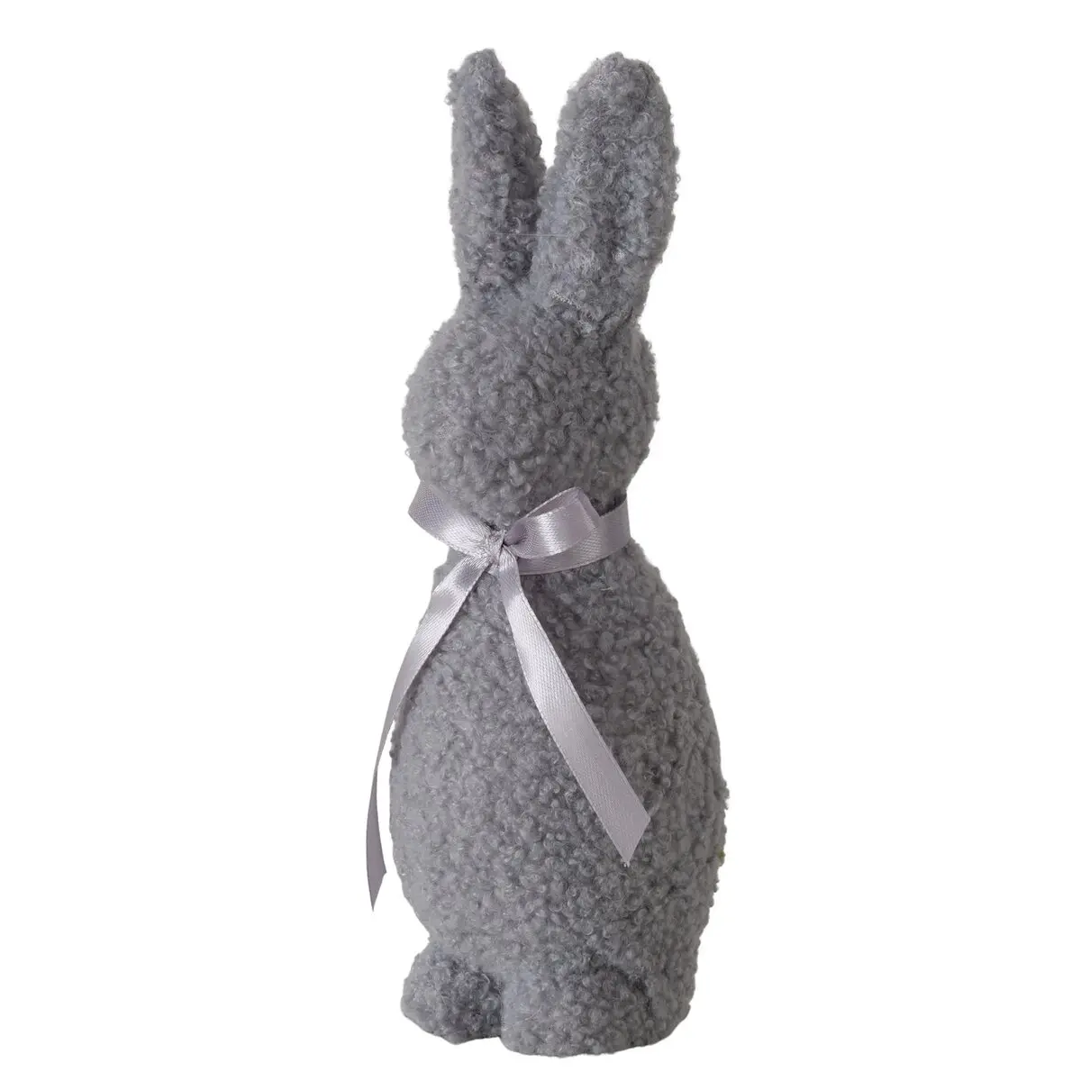 Figur 23.5cm Hase, Cally, blau Grau Styropor, Kunststoff ca. 23,5cm