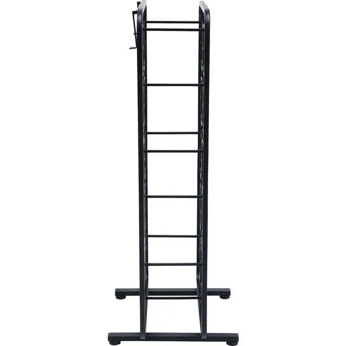 Weinregal 16492 Schwarz, Pulverbeschichtet Stahl ca. 50x103x35cm