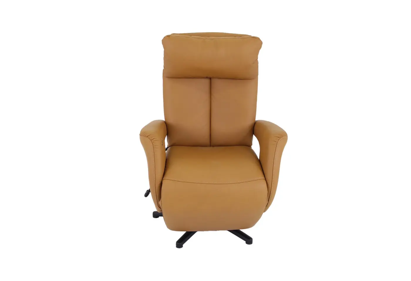 Drehsessel Reclere Leder Evita dijon ca. 80x84cm