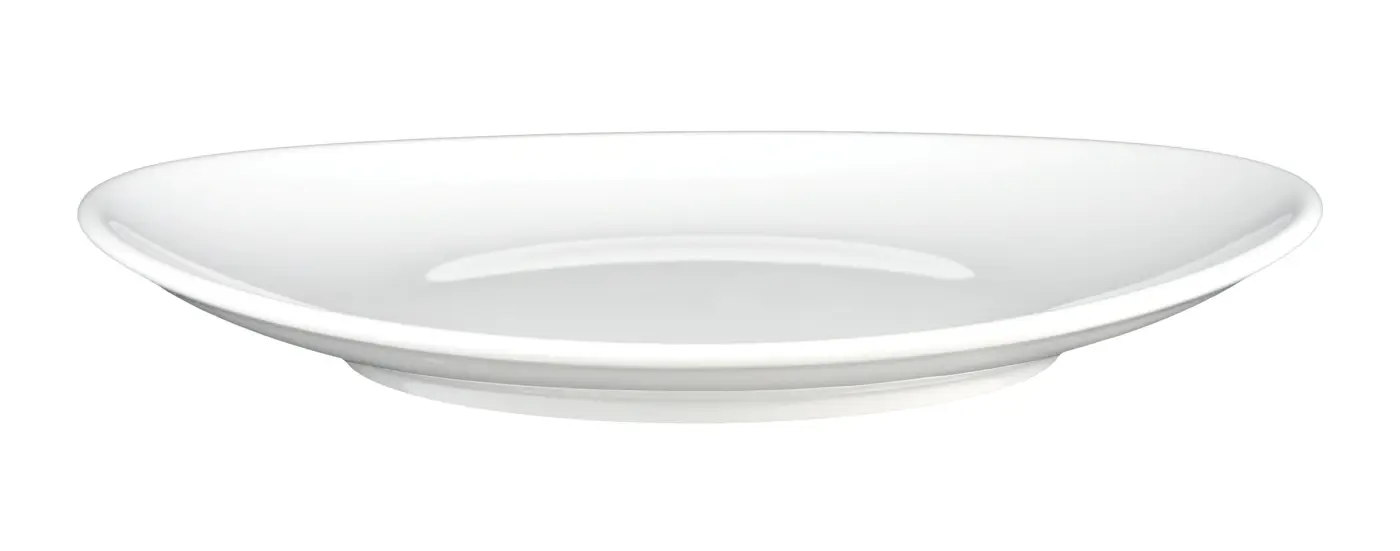 Teller oval 5234/21 Modernlife uni weiss weiss Porzellan ca. 21x21cm
