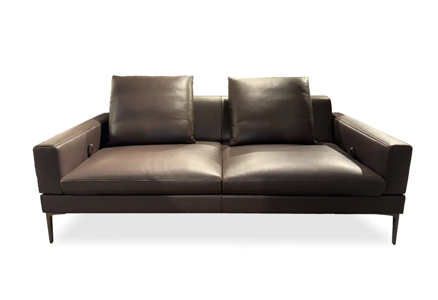 Sofa 25241.. Lipano fondente von Jori Leder ca. 190cm