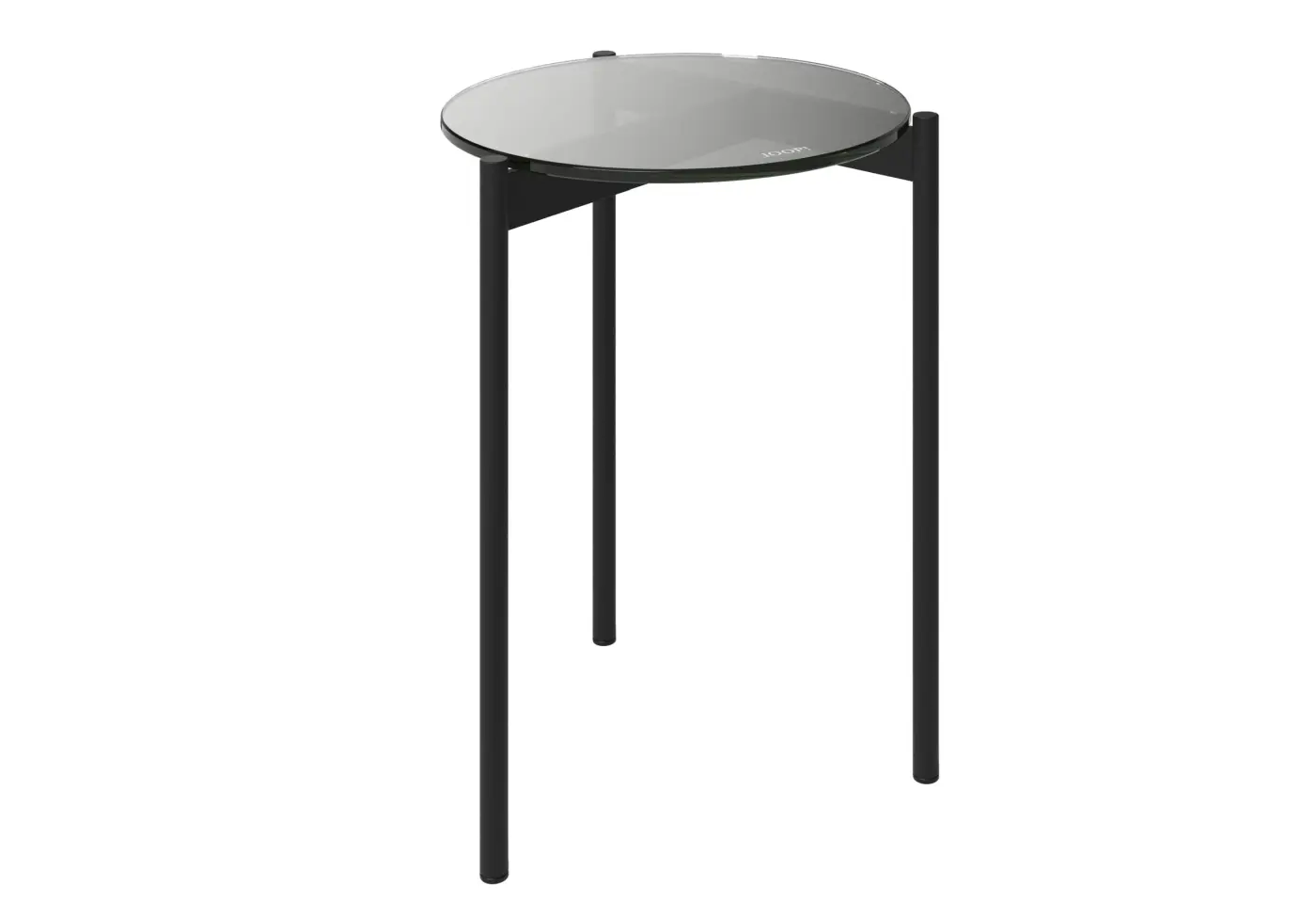 Glastisch JOOP! 8170 von Joop Anthrazit pulverbeschichtet ca. 60x45x60cm