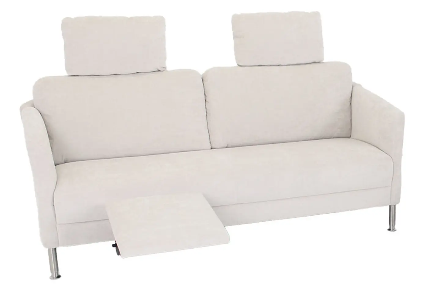 Sofa 2470 Nimbus von Intertime Crush smoke ca. 184x86cm