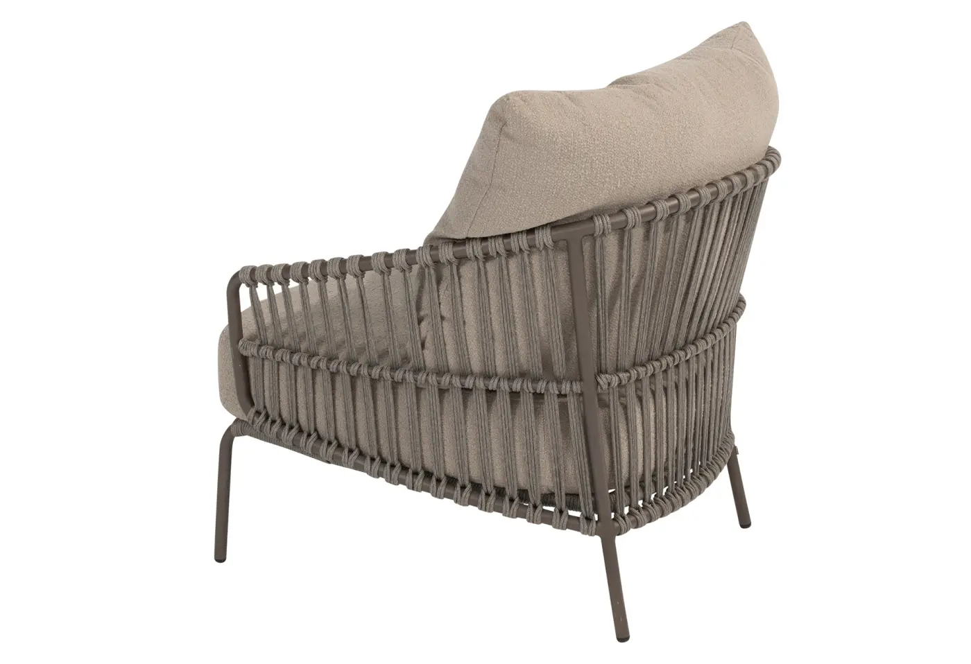 Sessel 23169.1 Taupe 100% Polypropylen (Olefin) Geflecht aus Rope-Schnur 100% Polypropylen (Olefin) ca. 84x86x96cm