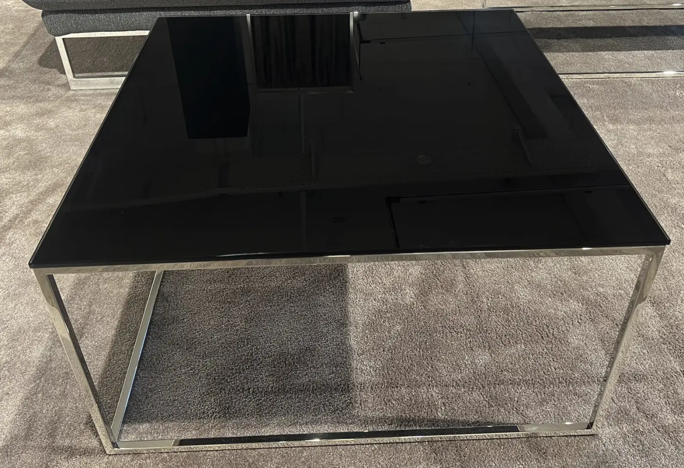 Couchtisch JOOP! 8159 schwarz von Joop Glasplatte ca. 80x80x46cm