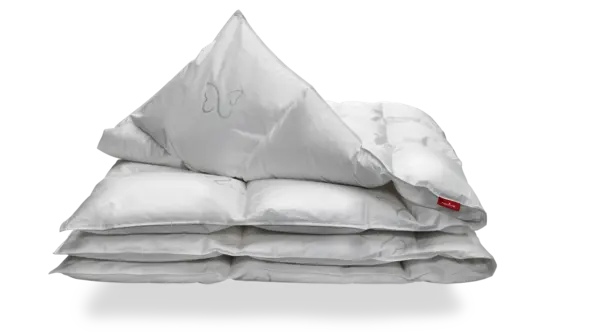 Ganzjahres-Daunen Duvet Dream-away duvet von Roviva Baumwolle mit Hygiene-Mehrwert ca. 160x210cm