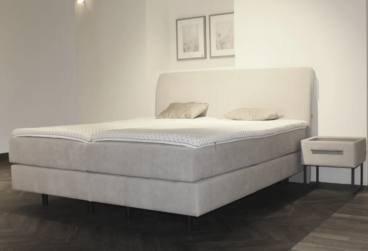 Boxspringbett MR Eforma von Musterring Stoff 05215 ca. 180x200cm