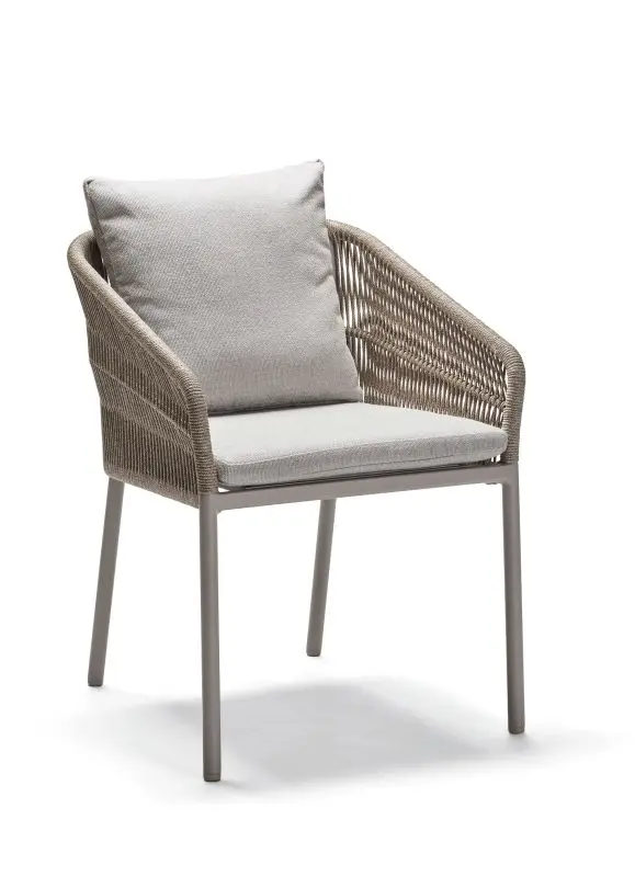 Stapelsessel Jella Ash light von Stern Stoffqualität 100% Polyacryl Textilen ca. 65x62x88cm