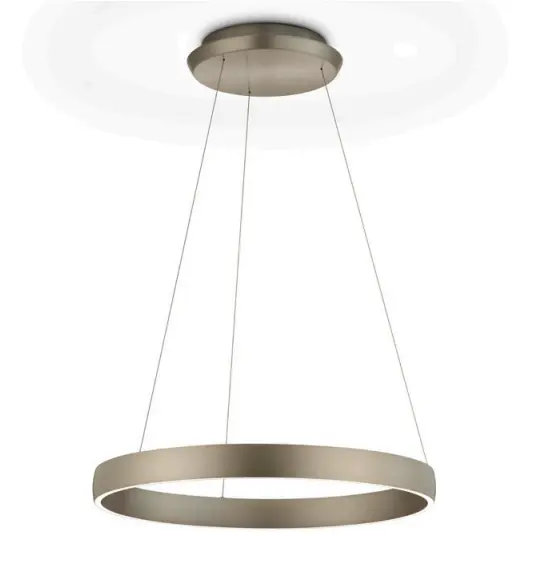 Pendelleuchte 23608 Bronze Metal ca. 40cm