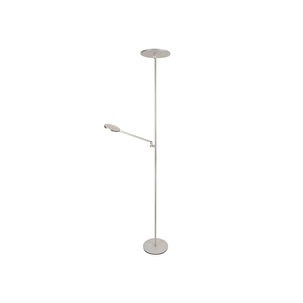 LED-Stehlampe 22337.. Silber Aluminium, Metall, Acryl ca. 25x179,8cm