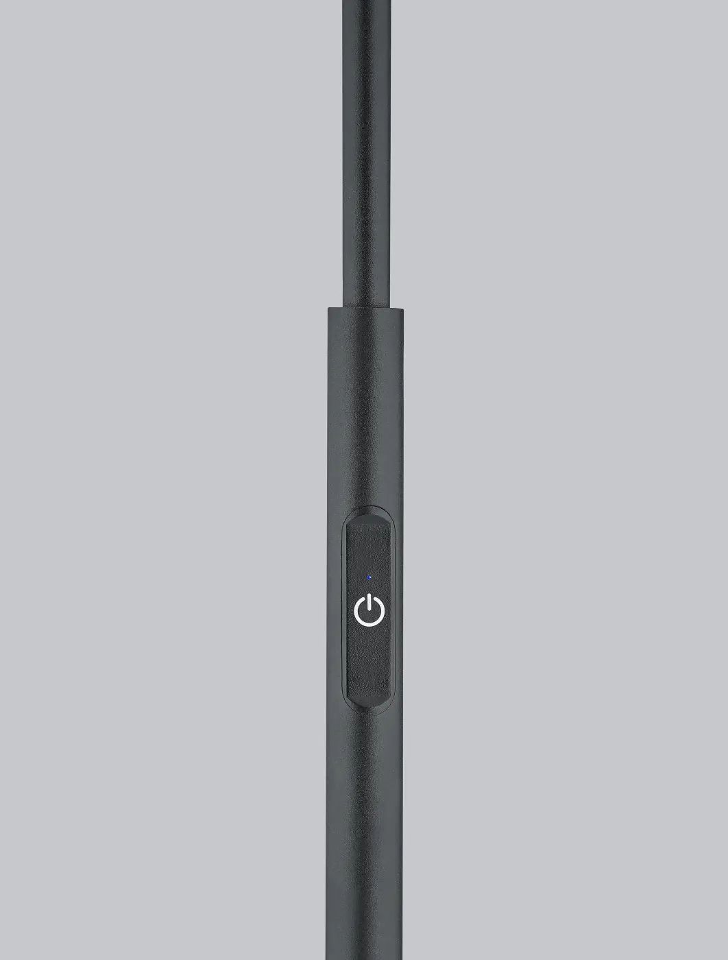 LED-Stehleuchte Bono Weiss, Schwarz von Helestra Aluminium, Opalglas ca. 34x141cm