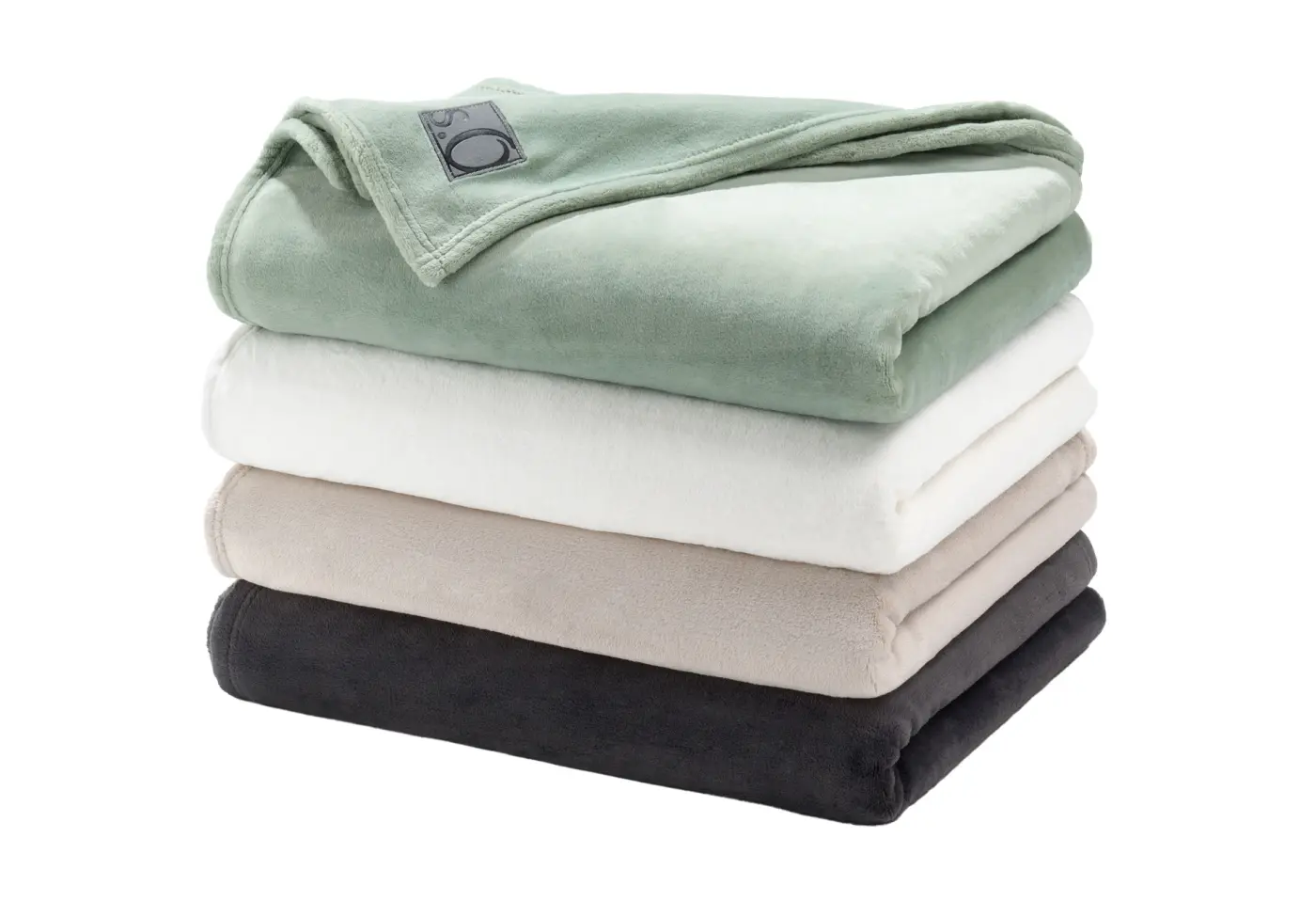 Kuscheldecke 150x210 s.Oliver, anthrazit, 880 anthrazit 100% Polyester ca. 200x150cm