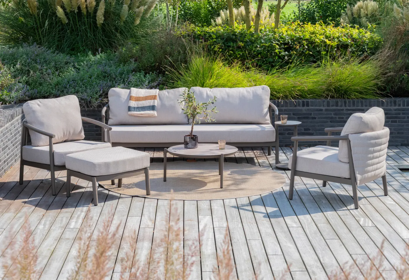 Lounge Barolo von 4 Seasons Olefin Wetterfest ca. 66cm