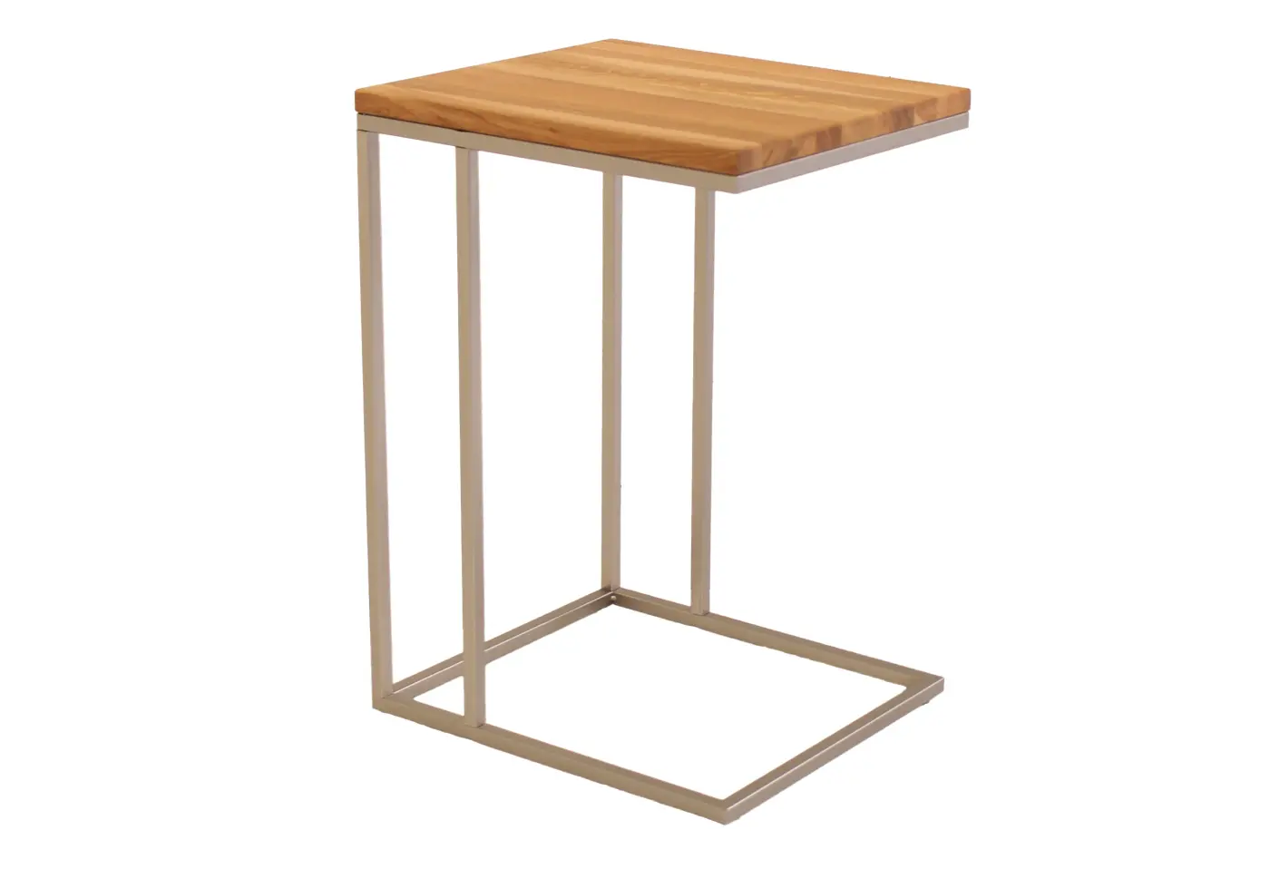 Beistelltisch 5361.. Wildeiche massiv geölt ca. 38x62x43cm