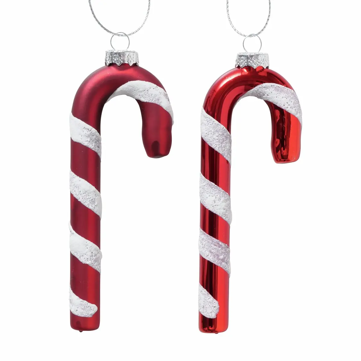 Weihnachtsanhänger 12cm Candy, rot, sort. Rot ca. 12cm