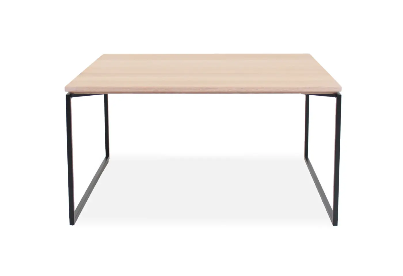 Couchtisch Filigno EI-W Eiche Weissöl von Team 7 Deckplattentyp VO Holz-Voll ca. 65x65x42cm
