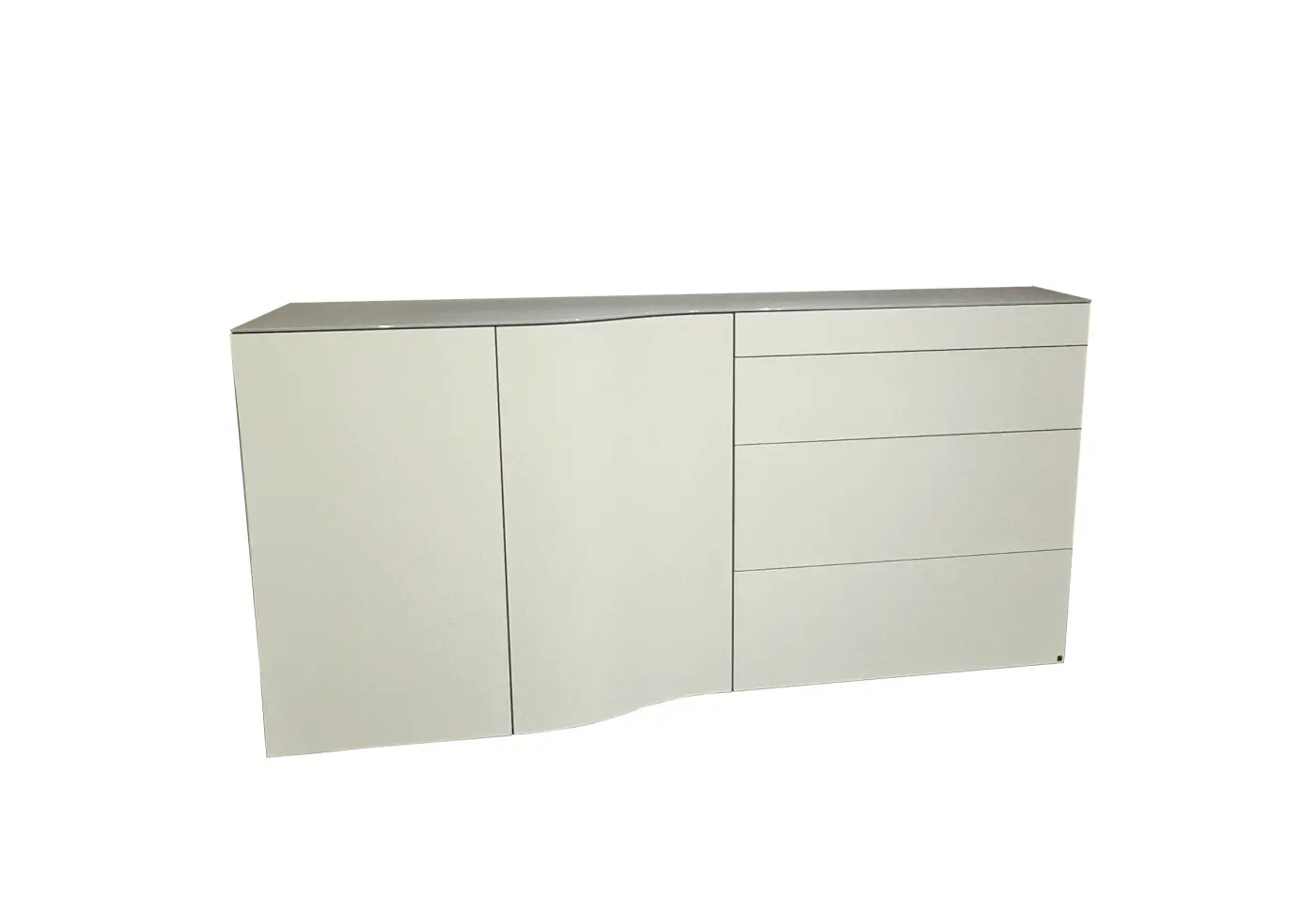 Sideboard WK 420 Viva Korpus / Front Glattlack 469 kaschmir (PG20) von WK-Wohnen ca. 220x109x45cm