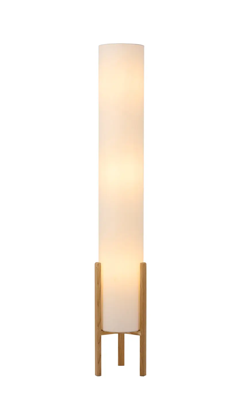 Stehleuchte 24274.. Holz/Textil ca. 20x145cm