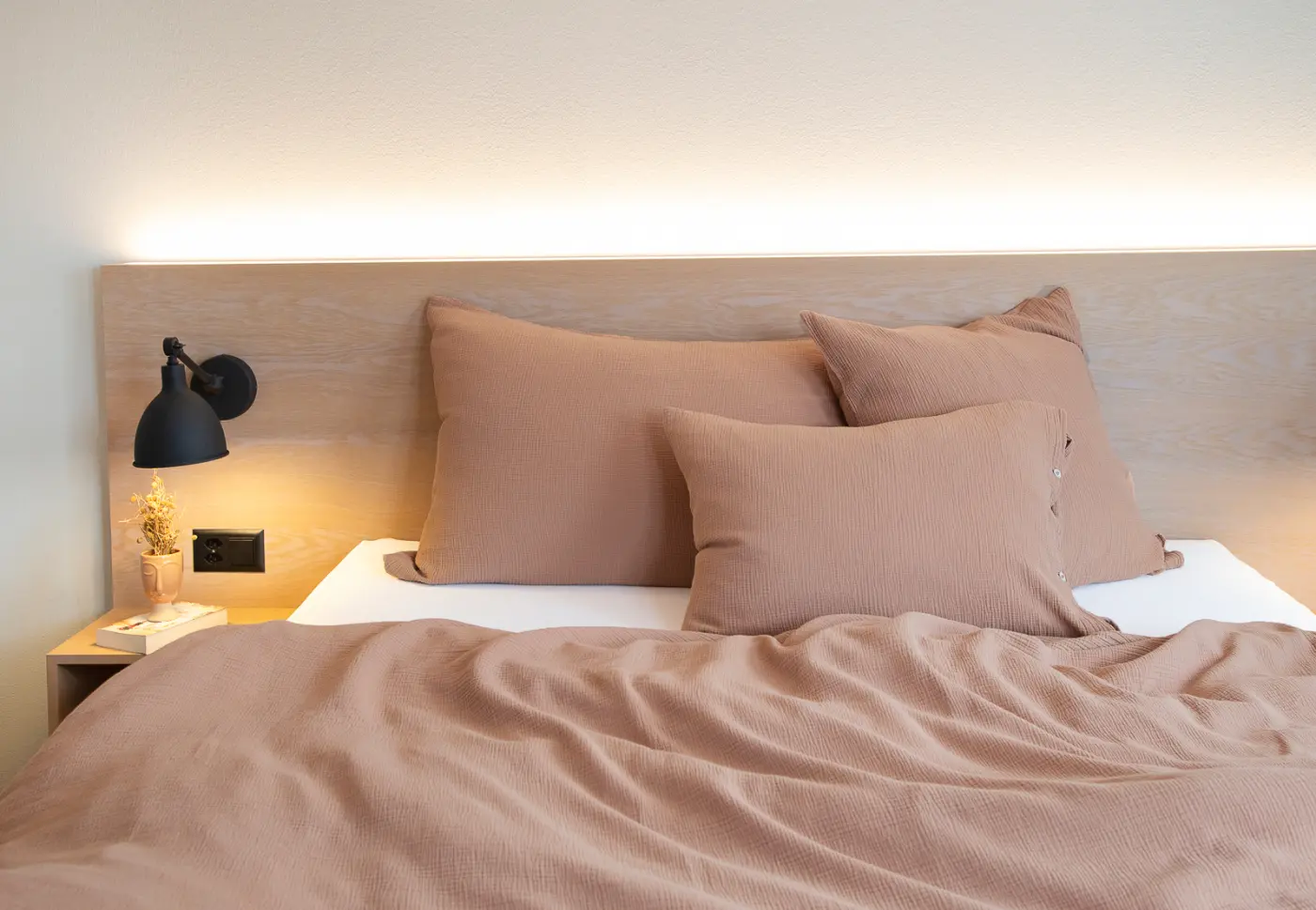 Duvetanzug 160x210 cm Jula terracotta