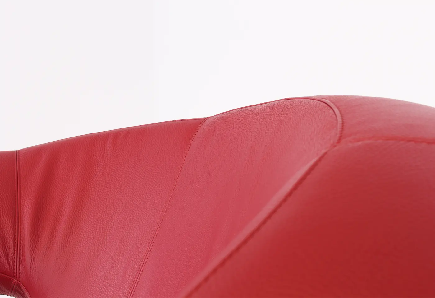 Drehsessel Parabolica Senso 6620 Brick von Leolux Leder 51866 ca. 95x80x150cm
