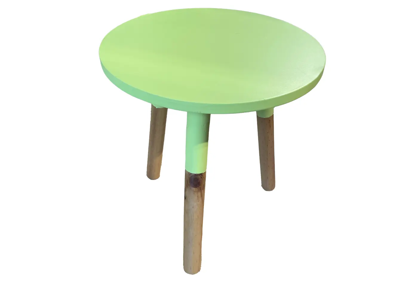 Beistelltisch Tarasp Grün lackiert Massivholz ca. 35x39cm