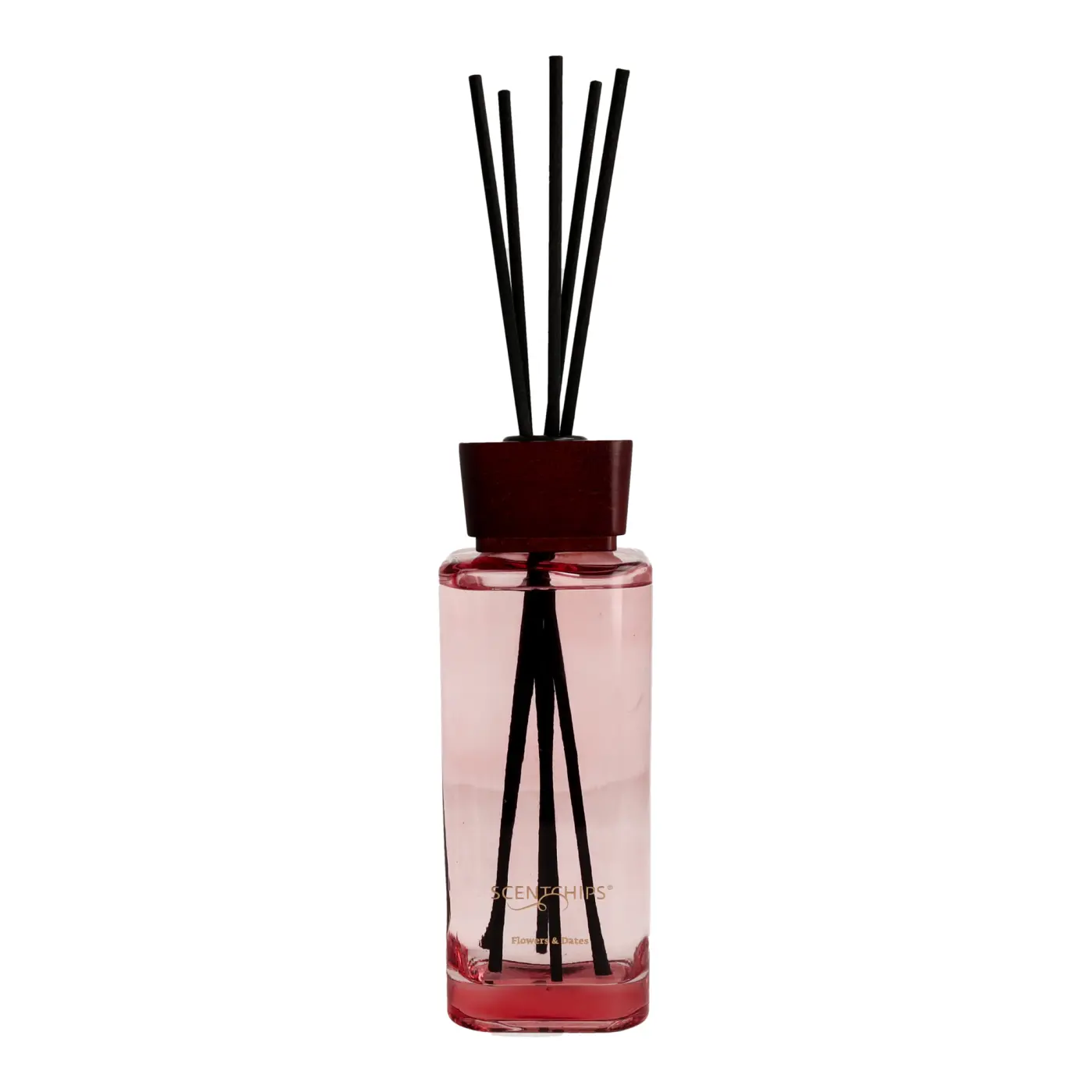 Diffuser 500ml Flowers&Dates Glas, Rattanstäbchen, Duftöl