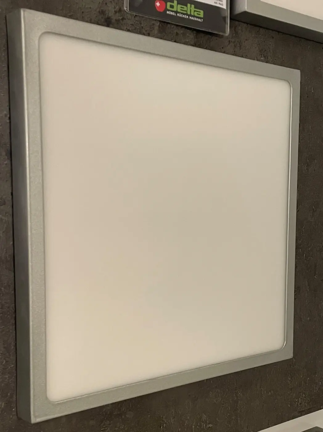 LED-Deckenleuchte 7755.. Aluminium ca. 30x30x2,4cm