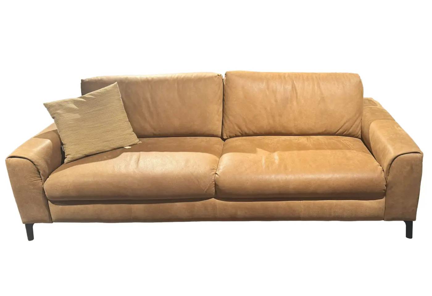 Sofa 21639.. Togo brown Leder ca. 230cm