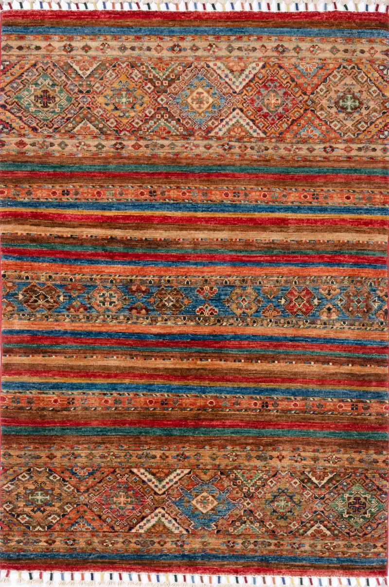 Teppich Khorjeen 177450 von Negra Reine Schurwolle ca. 150x80cm